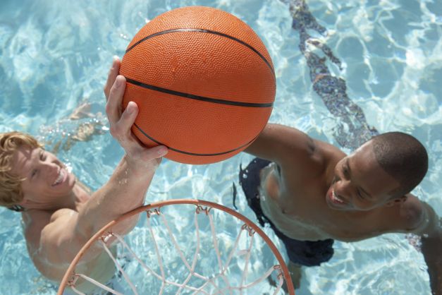 Inflatable Pool Basketball Hoop