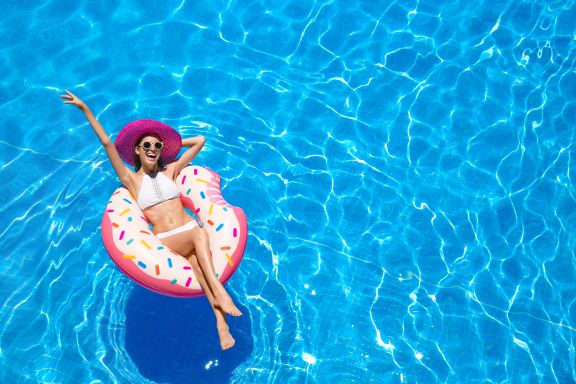 Inflatable Pool Donut